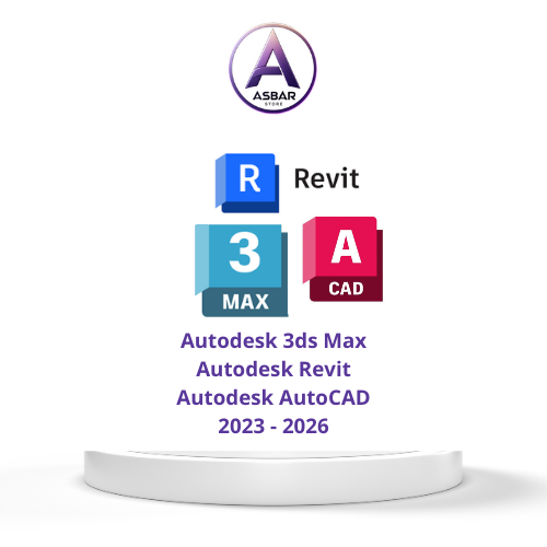 Autodesk ( 3ds Max - Revit -  AutoCAD )  ( 1 Year , 1 Device)