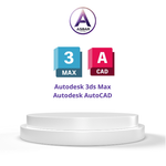 Autodesk ( 3ds Max -  AutoCAD )  ( 1 Year , 1 Device)