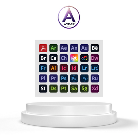 اشتراك Adobe Creative Cloud لمدة عام واحد – جهازان (استخدم جهازًا واحدًا في كل مرة)